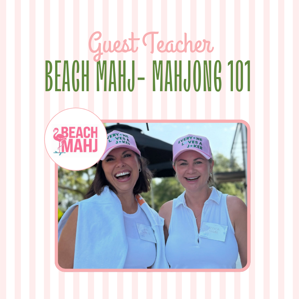 Beach Mahj Lesson- Mahjong 101