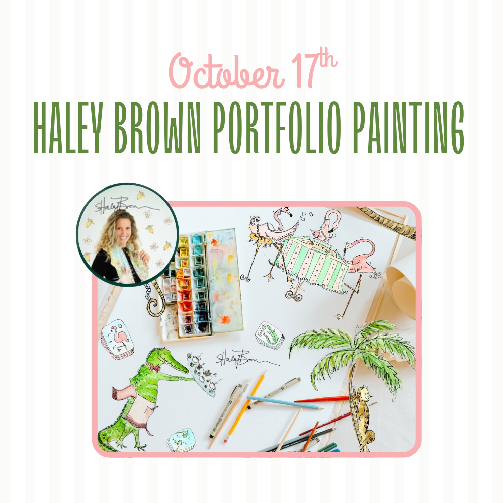 Haley Brown Popup Portfolio Painting