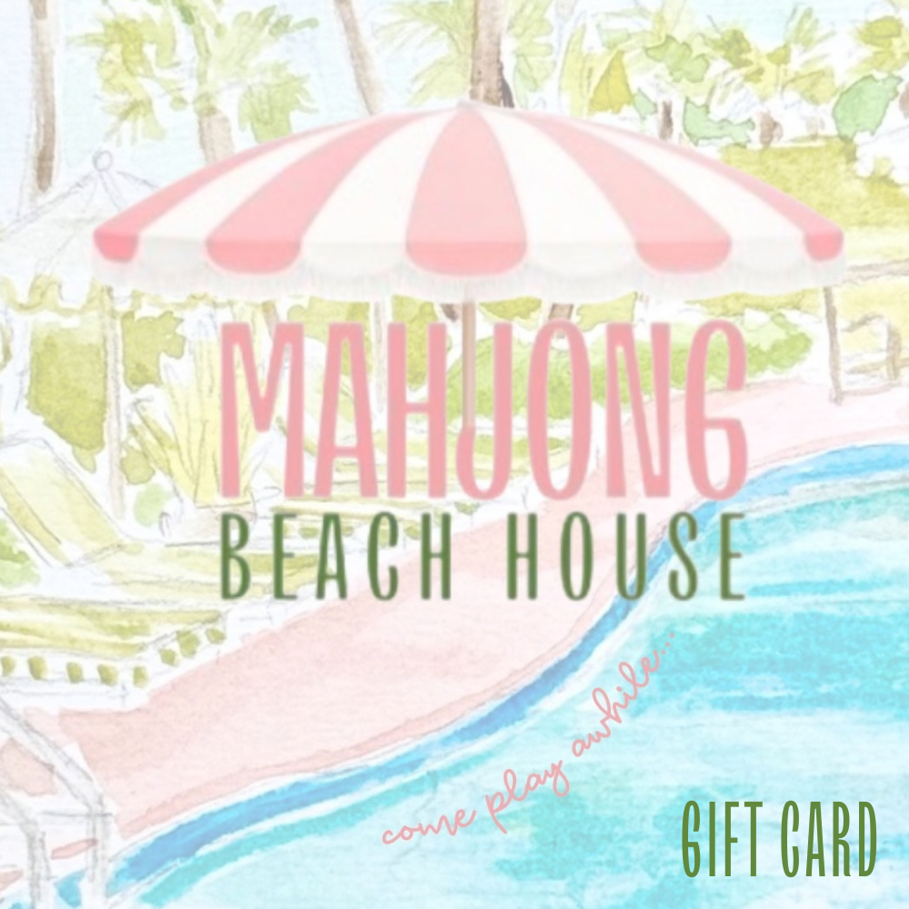 Mahjong Beach House Gift Card