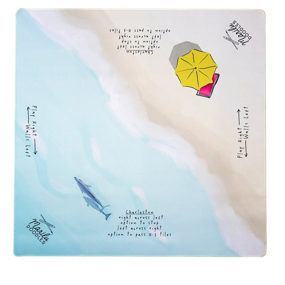 Emerald Coast Beach Mahjong Mat