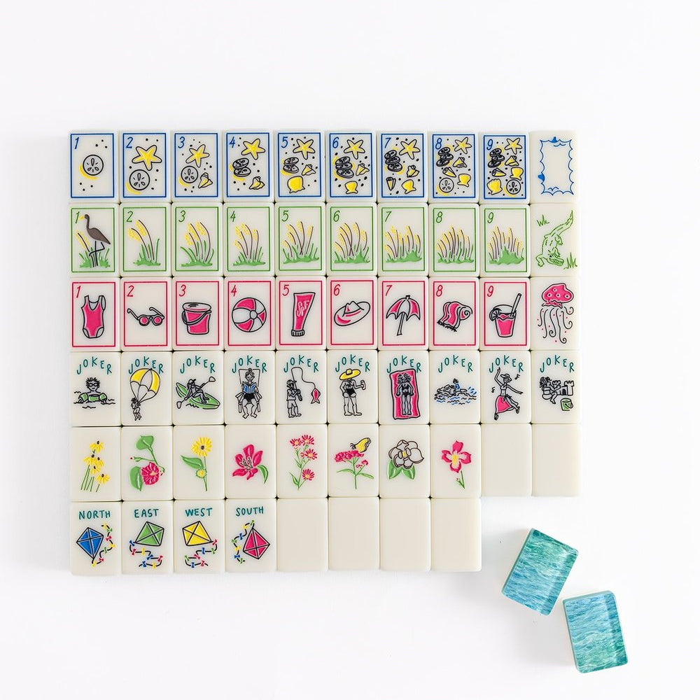 Emerald Coast Mahjong Tile Set