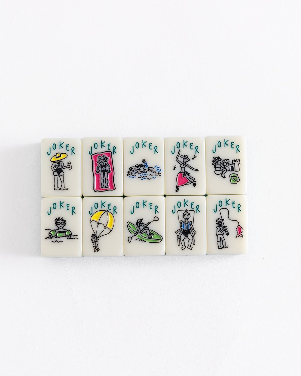 Emerald Coast Mahjong Tile Set