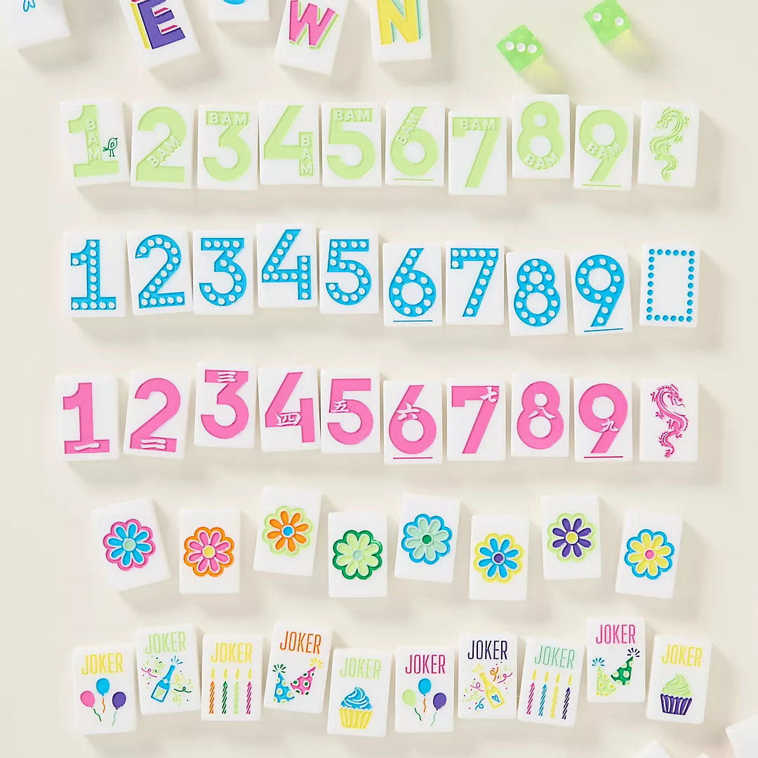 The Celebration Line Mahjong Tiles