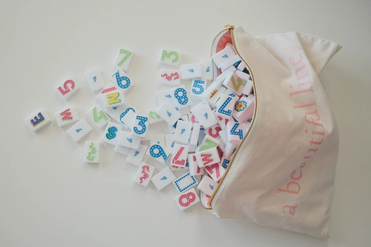 The Celebration Line Mahjong Tiles