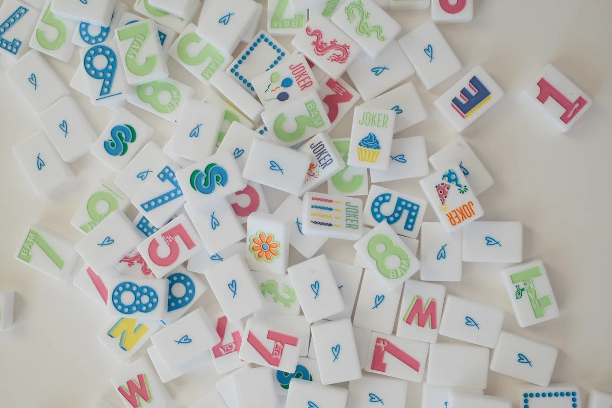 The Celebration Line Mahjong Tiles