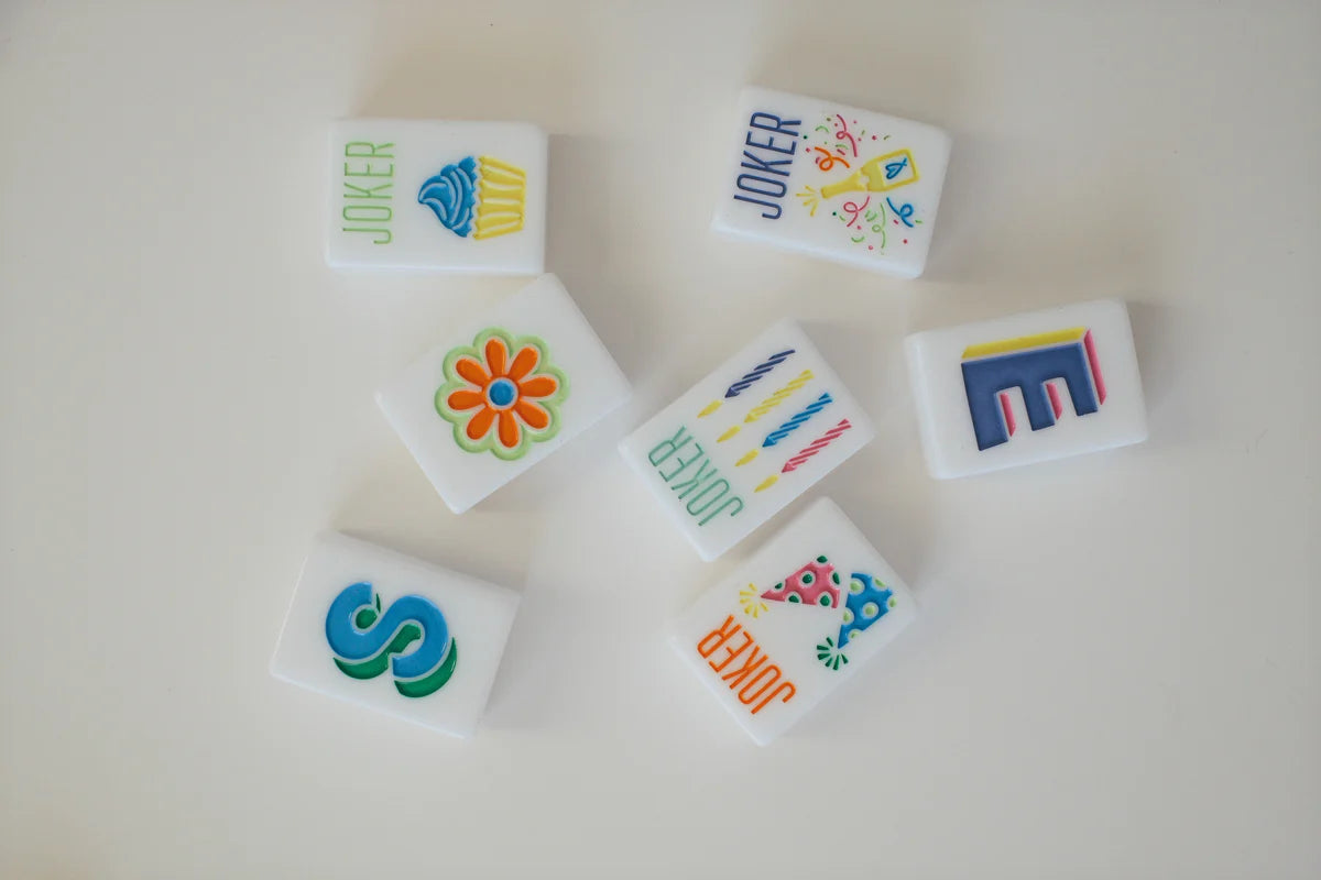 The Celebration Line Mahjong Tiles