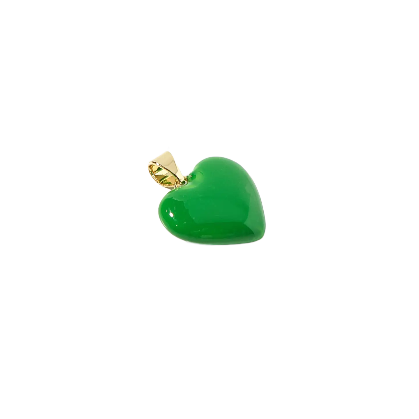 Reign Enamel Heart Charm