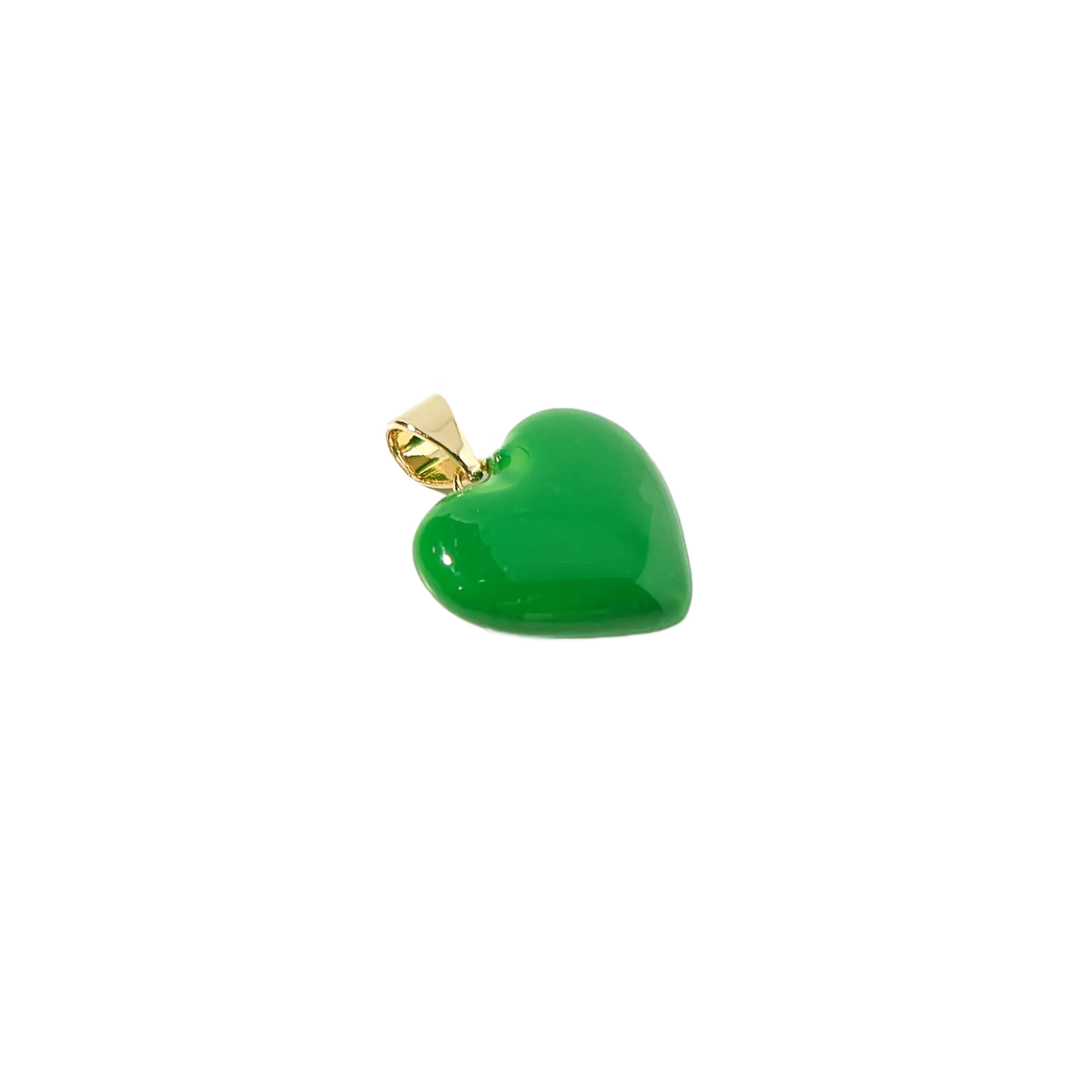 Reign Enamel Heart Charm