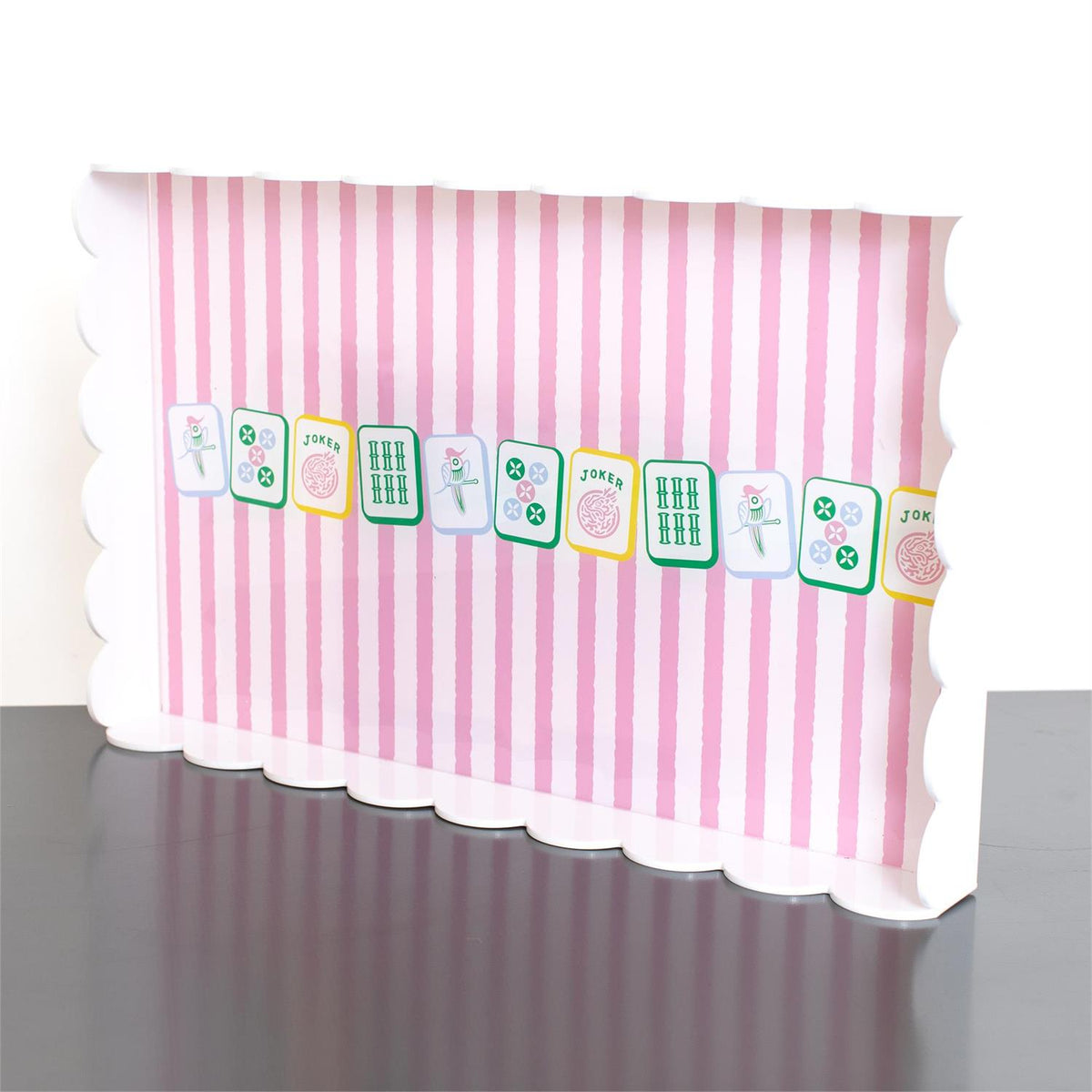 Garden Party Mahjong Tray