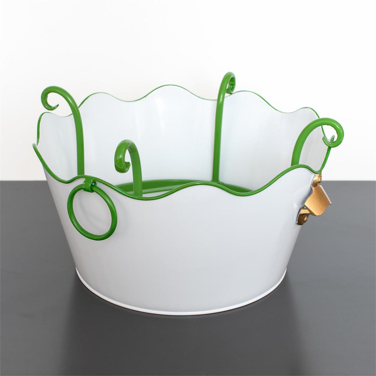 Garden Party Scalloped Beverage Tub