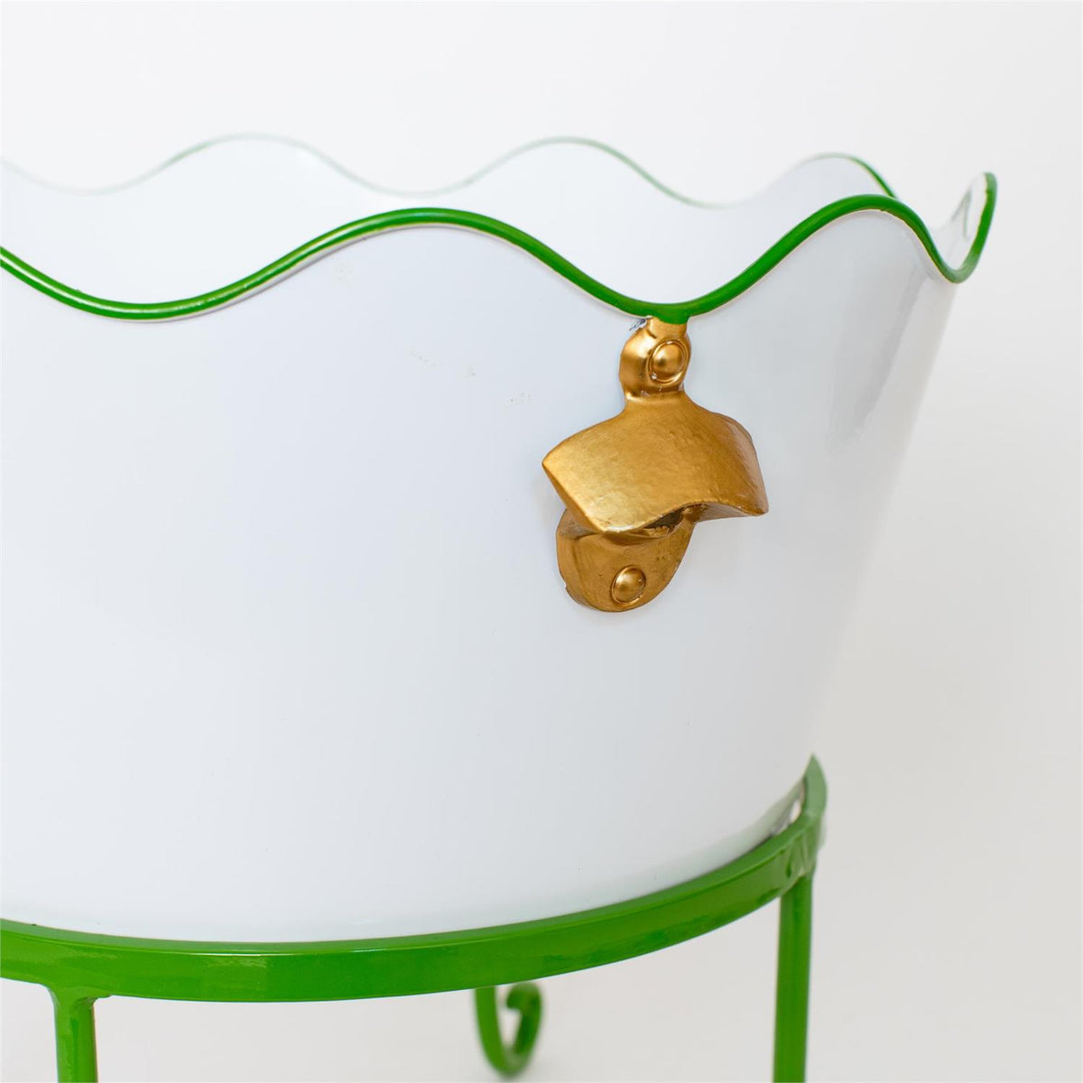 Garden Party Scalloped Beverage Tub