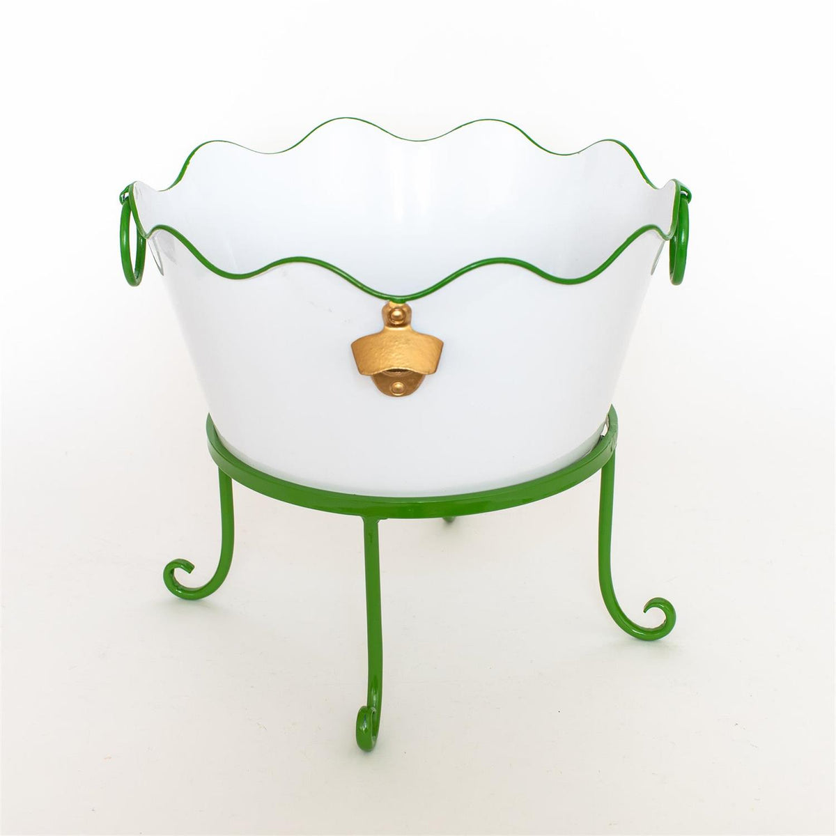 Garden Party Scalloped Beverage Tub