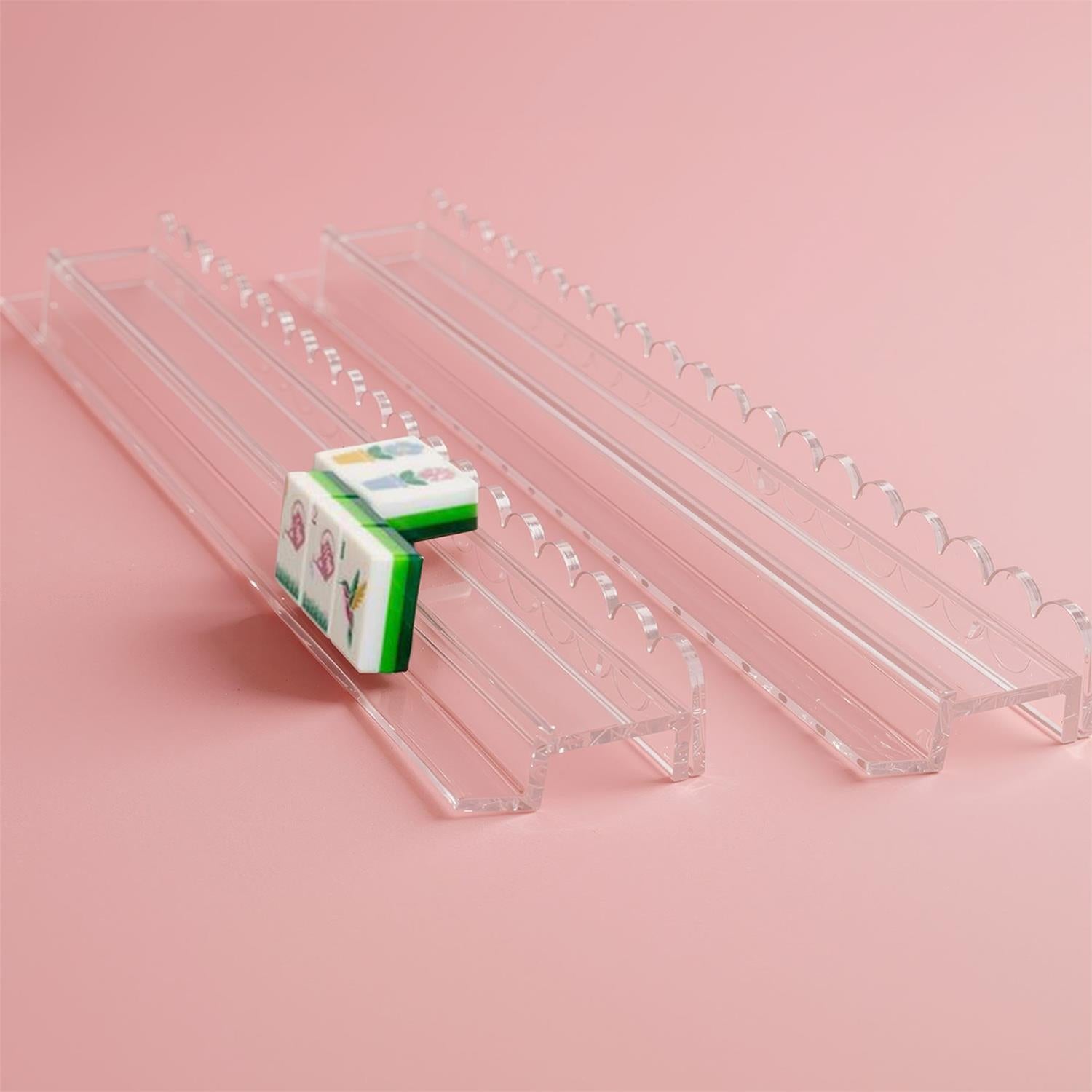 Mahjong Rack and Pusher and bag