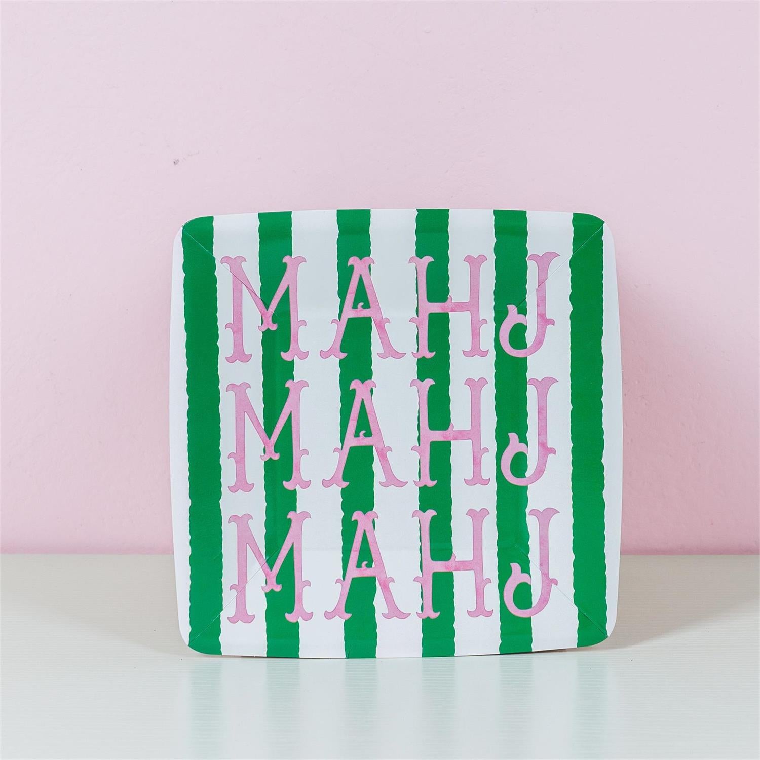 Paper Plates - Mahj - Ct 8 - 7.5 In