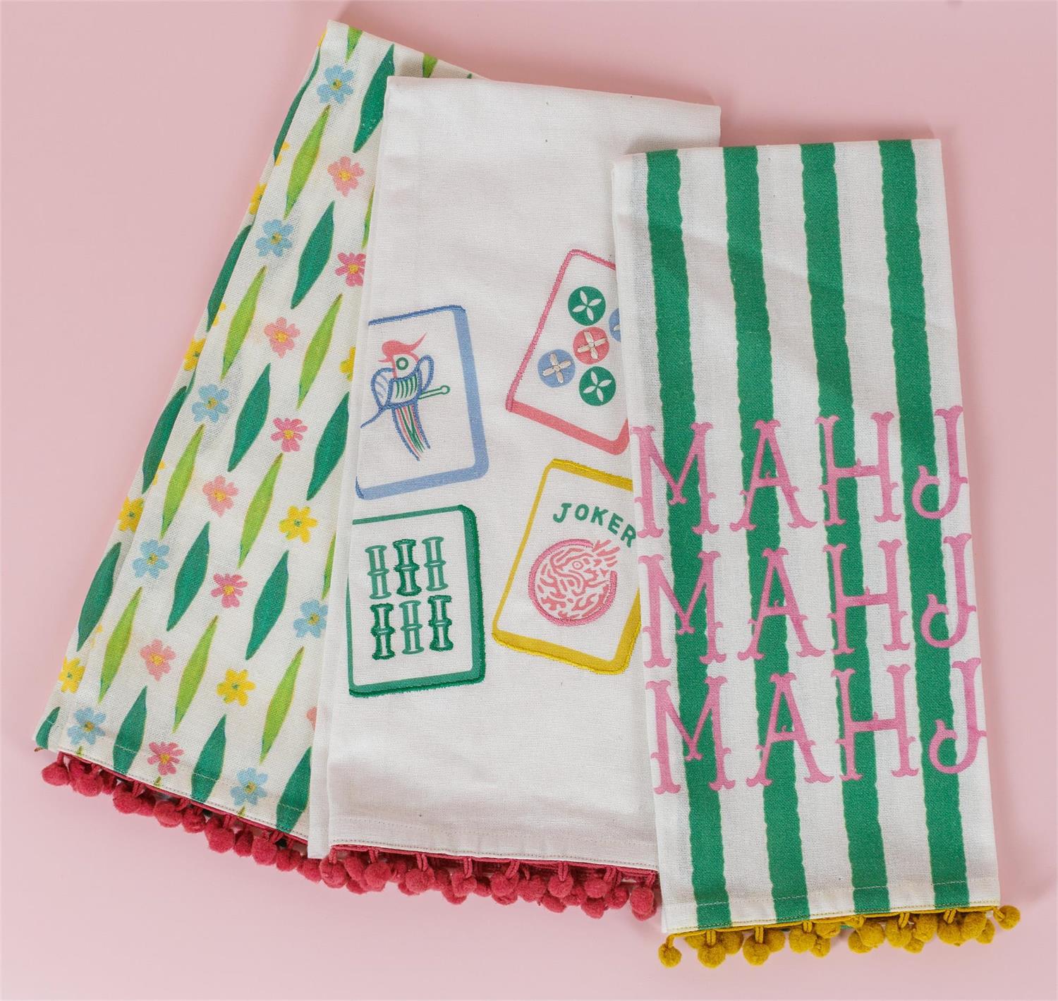 Tea Towels - Mahjong Moments (Set of 3)