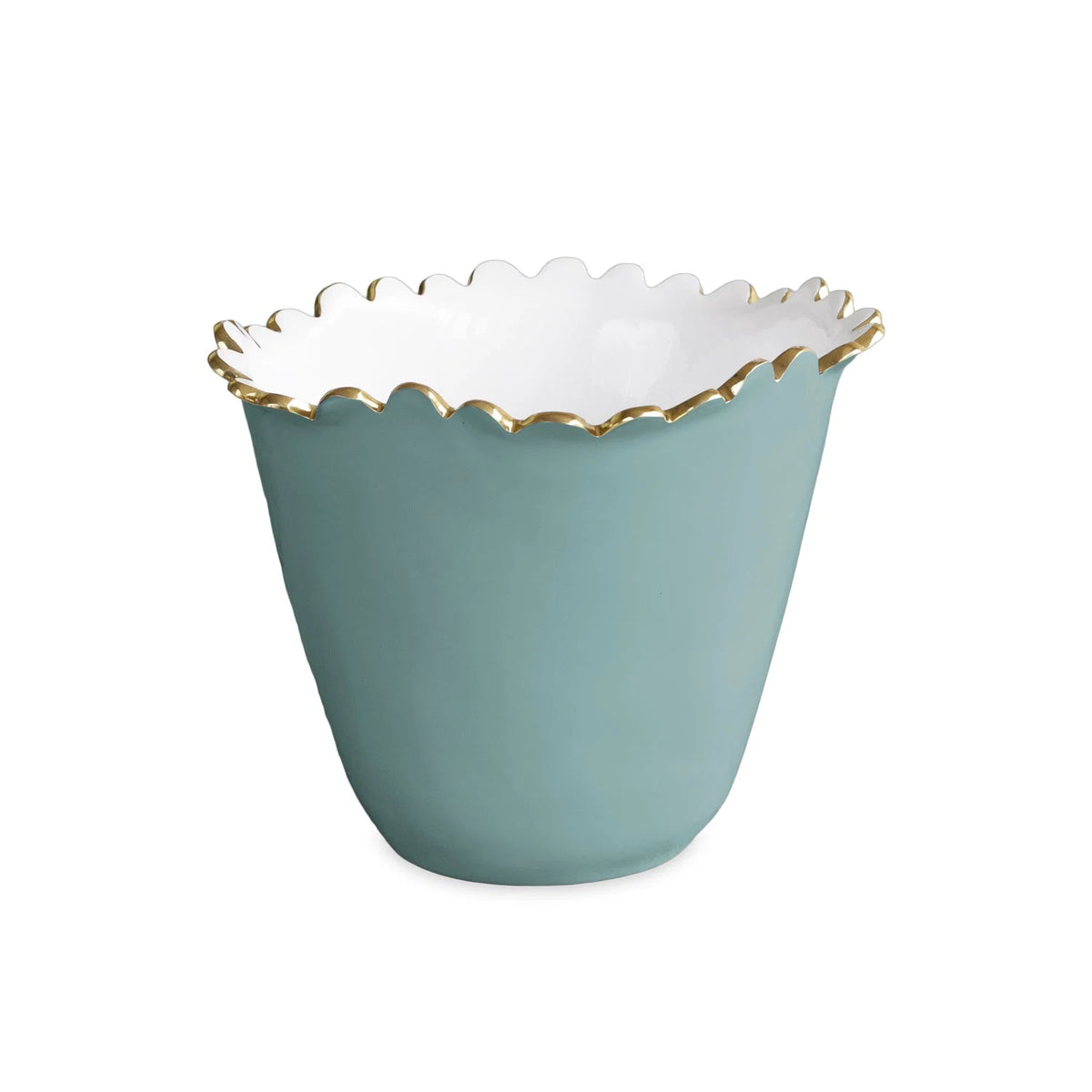 ENCANTO Colette Ice Bucket (Turquoise and White)