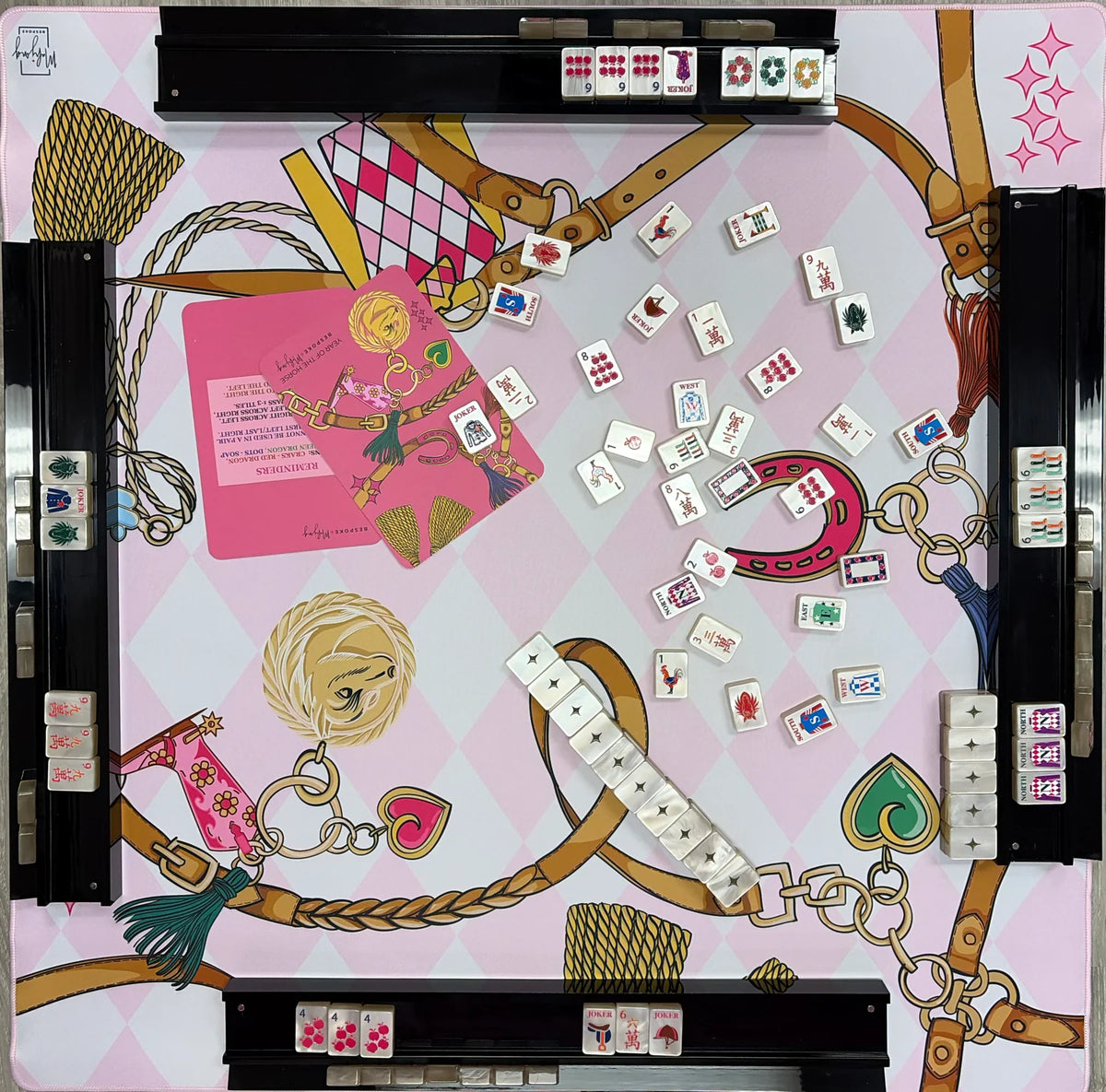 Double Sided Mat - Double the Fun/Year of the Horse - Harlequin