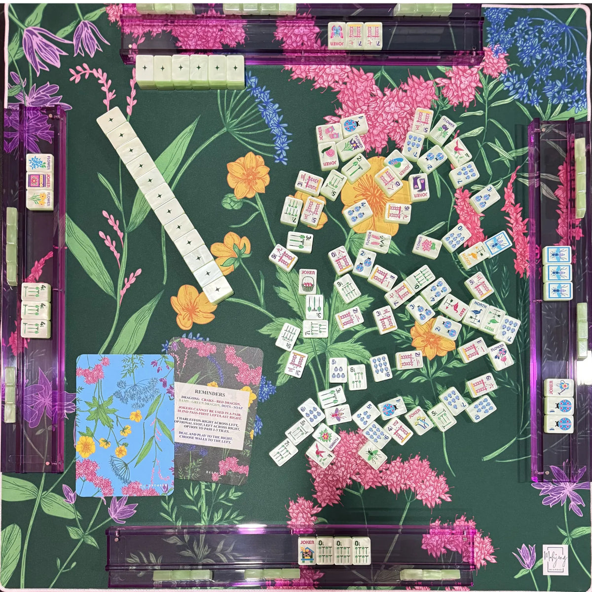 Garden Glow Mat - Emerald Green