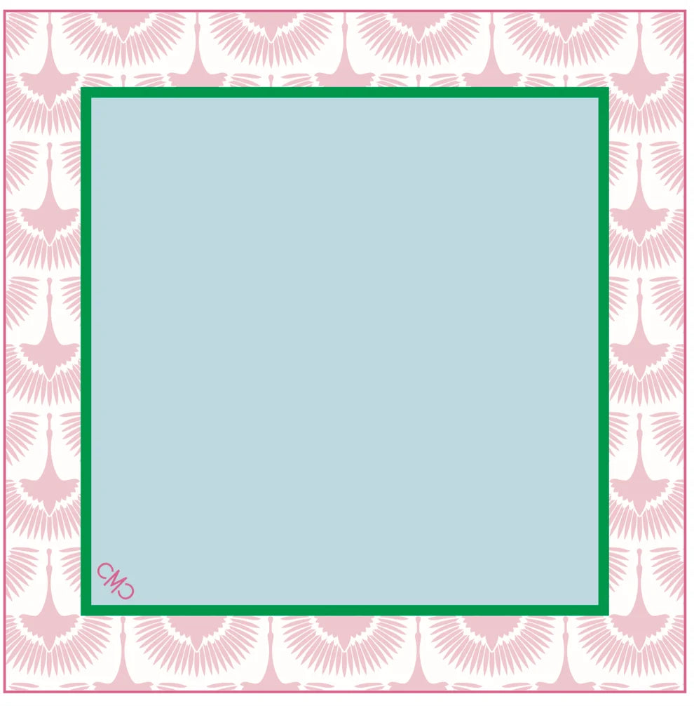 The Migration Mat –Pink & Light Blue