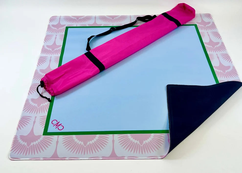 The Migration Mat –Pink & Light Blue