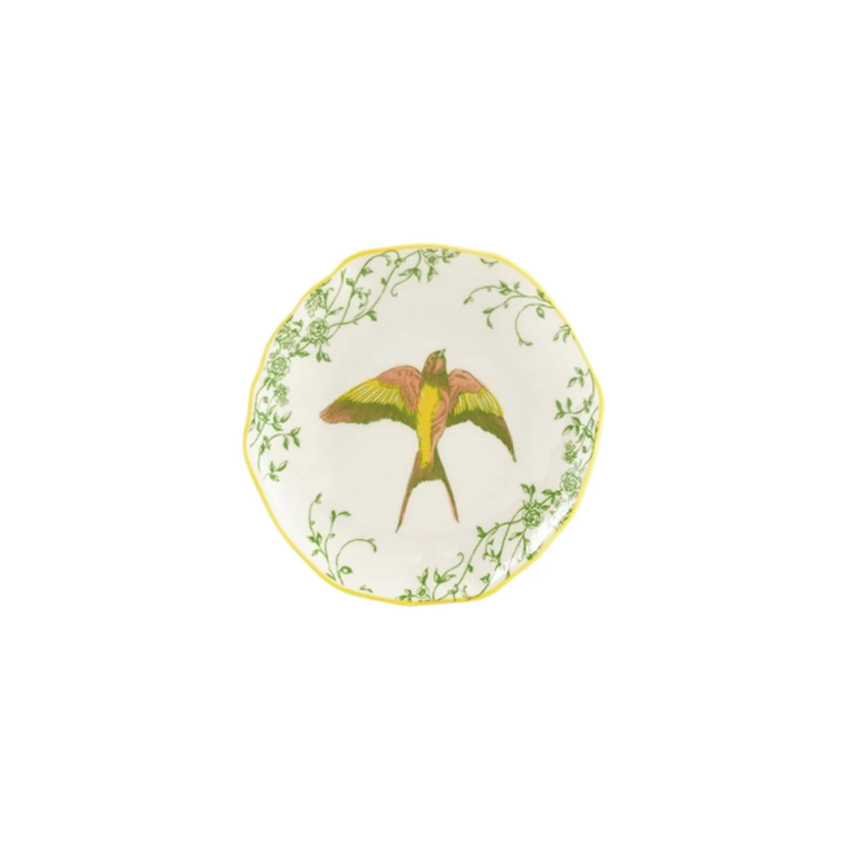 Stoneware Scalloped Plate