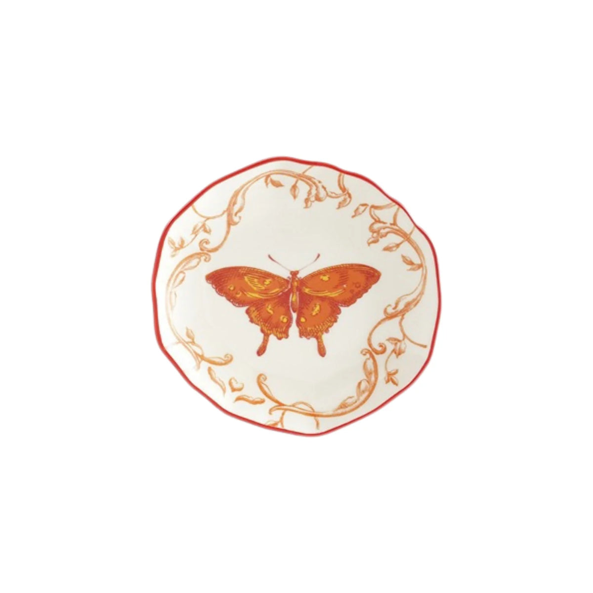 Stoneware Scalloped Plate