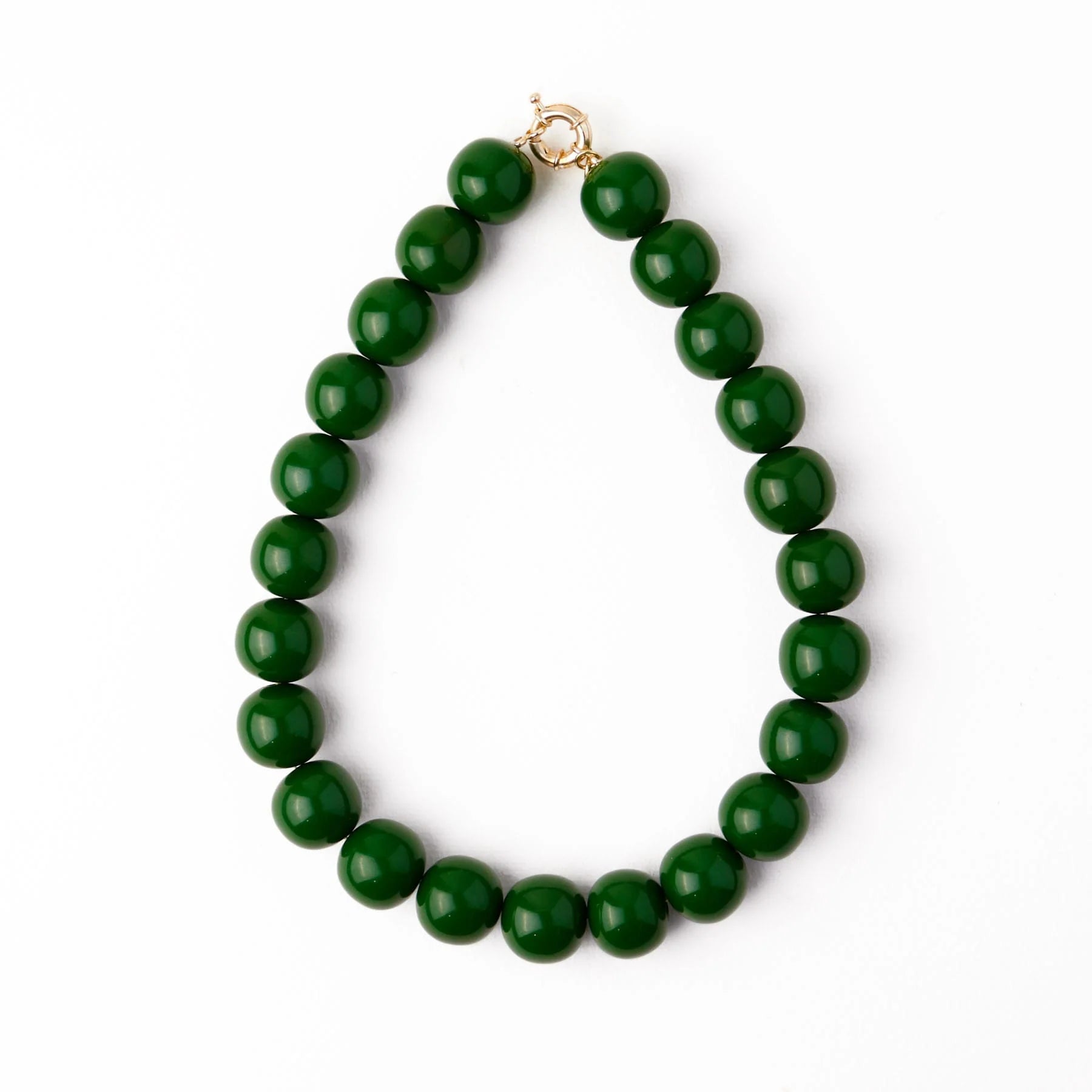 Iris Large Resin Bead Necklace