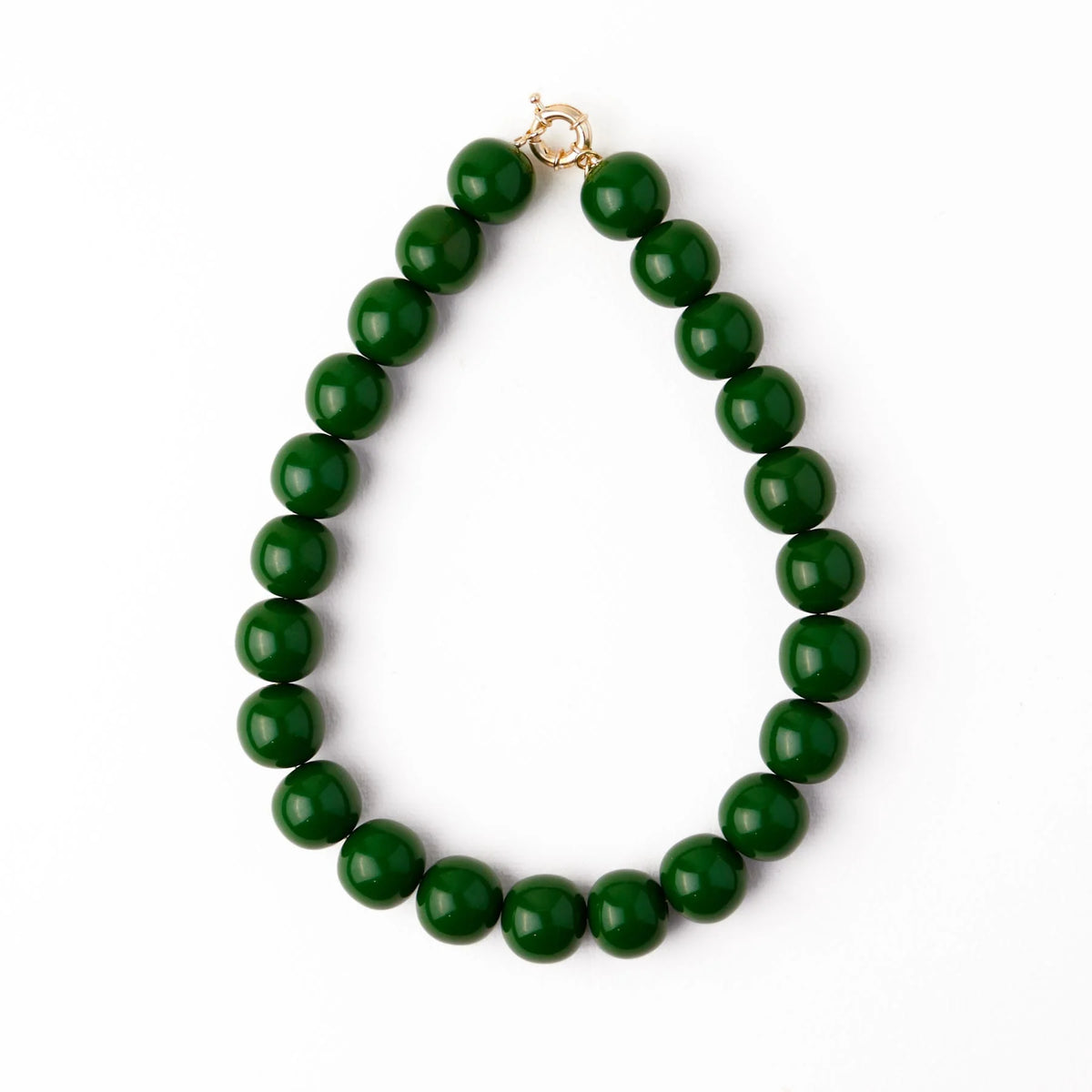 Iris Large Resin Bead Necklace