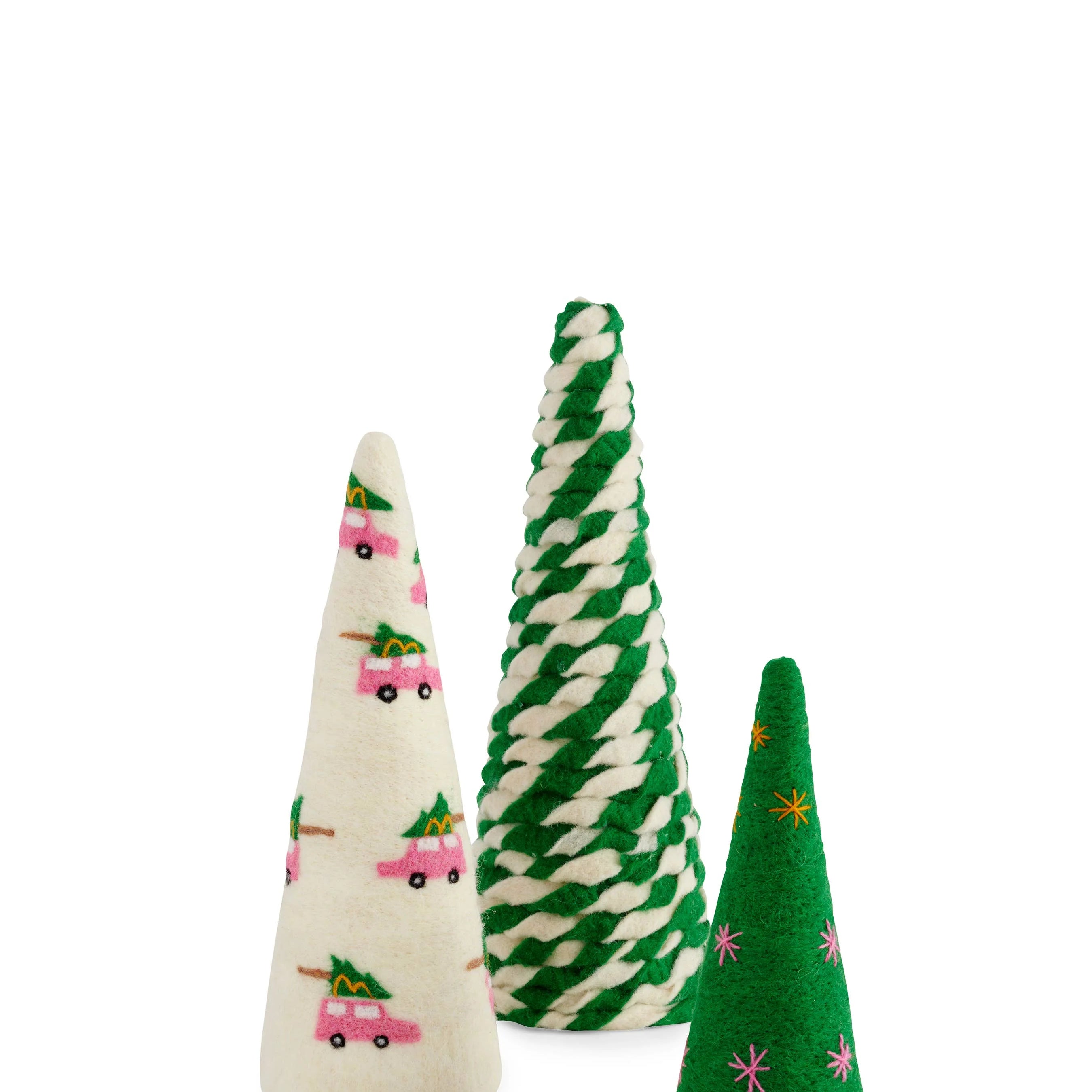 Pink Car Decorative Trees, Multi