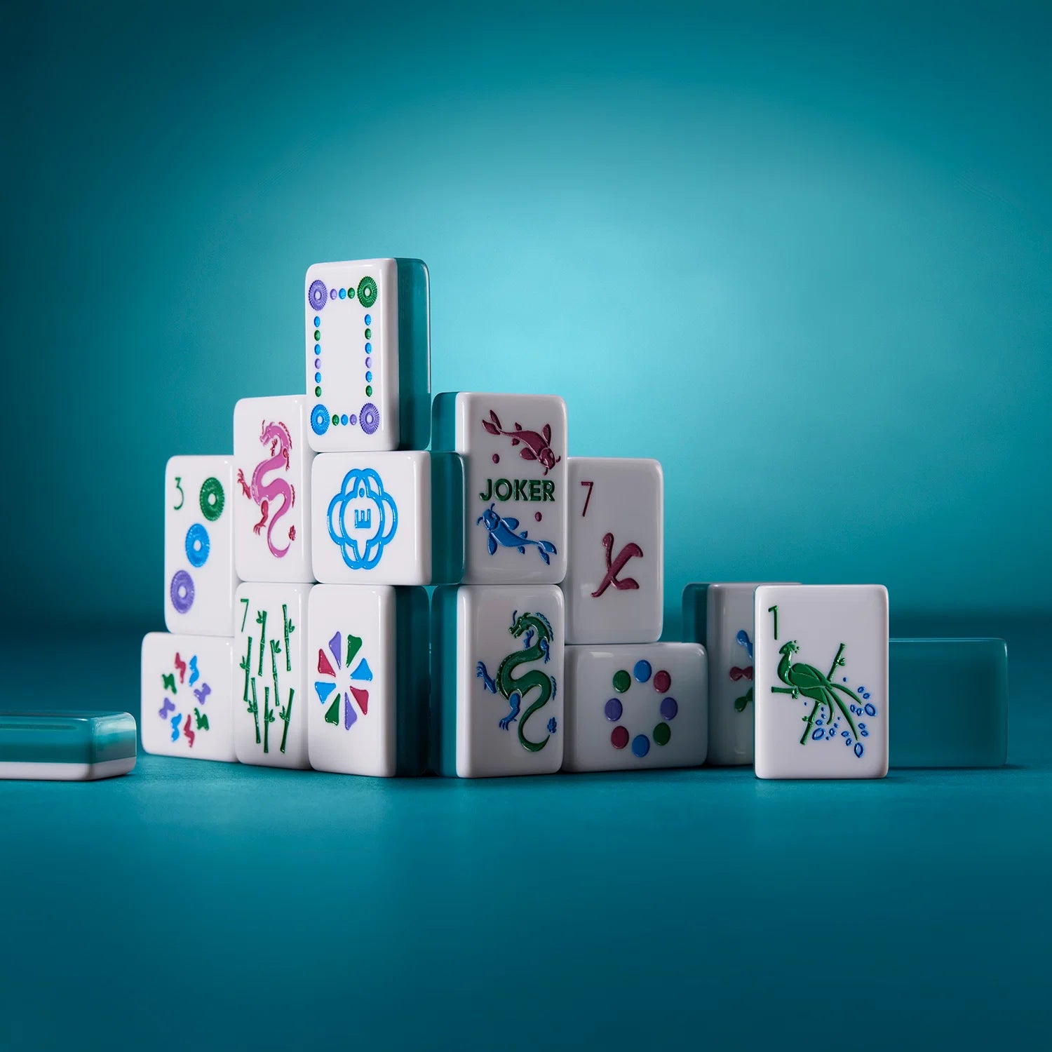 Let's Be Iconic! Jeweled-Green Tile Set