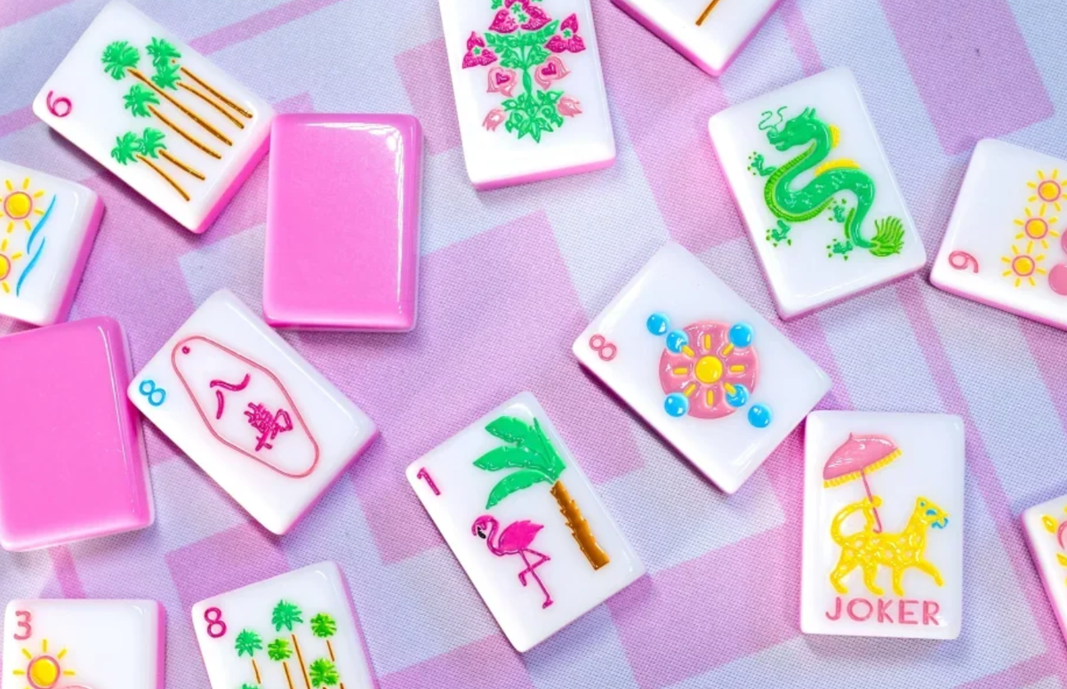 Palm Springs Mahjong Tiles