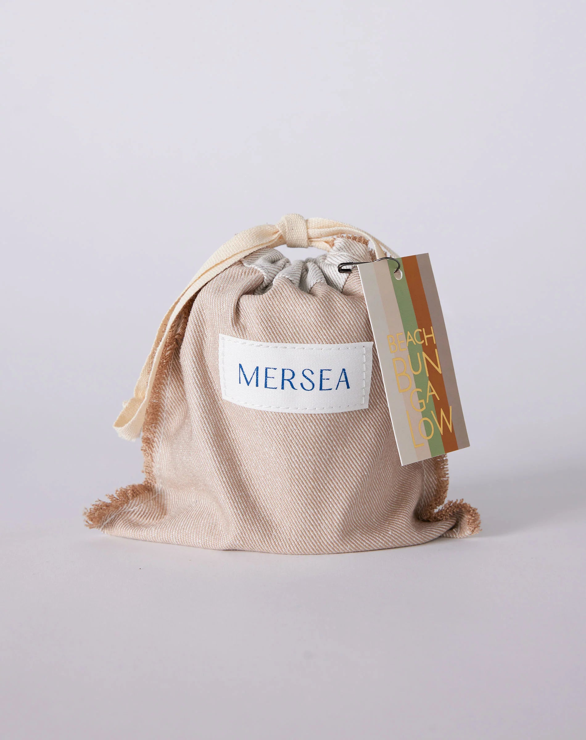 Beach Bungalow Sandbag Candle