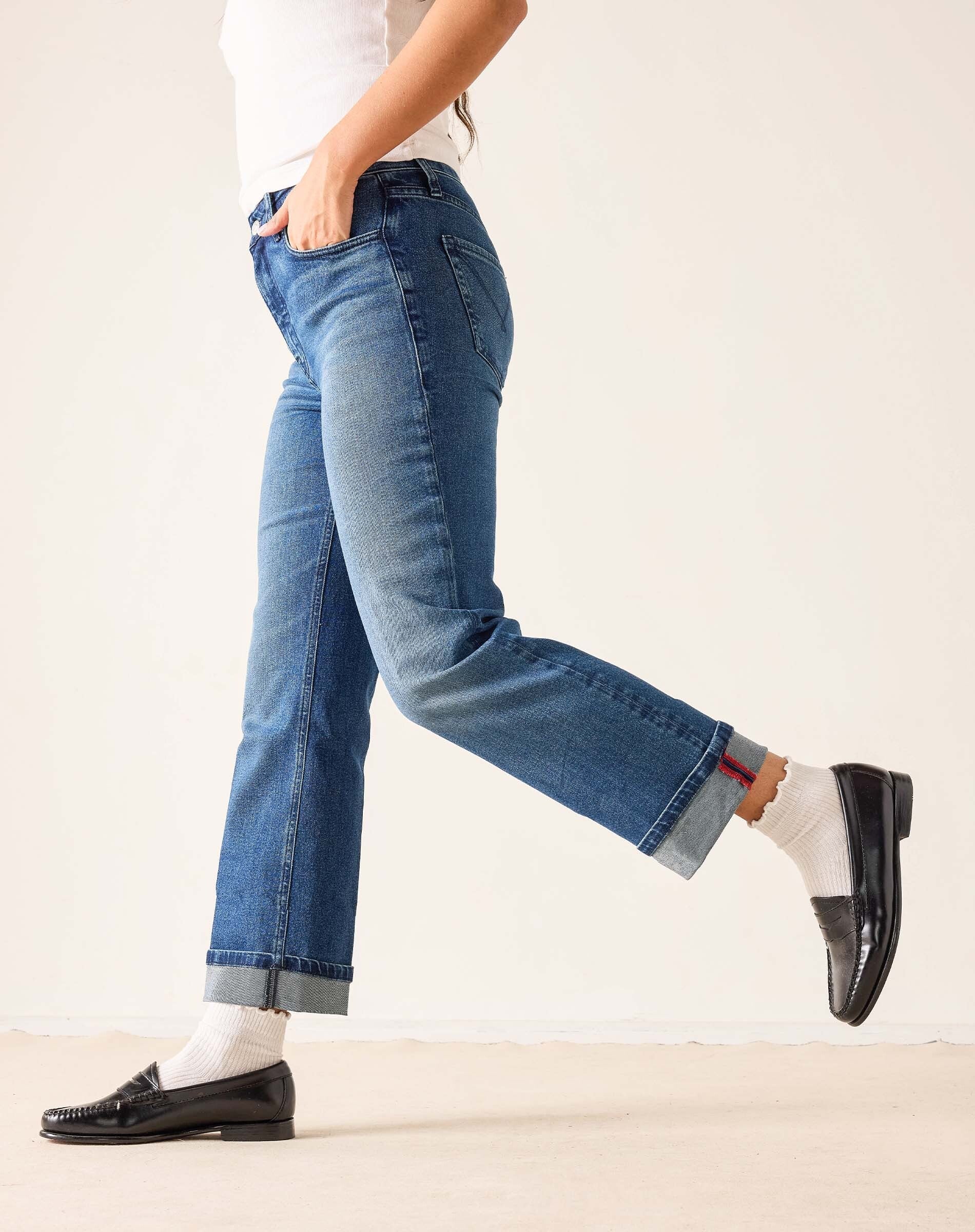 Bessie Straight Leg Jeans Added to Wishlist