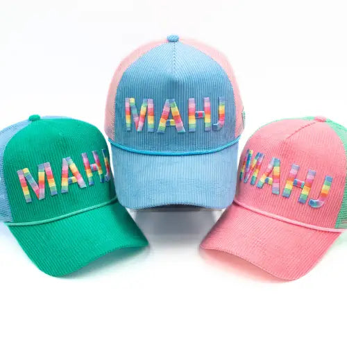 Mahjong Hat | Corduroy Trucker | Mahj