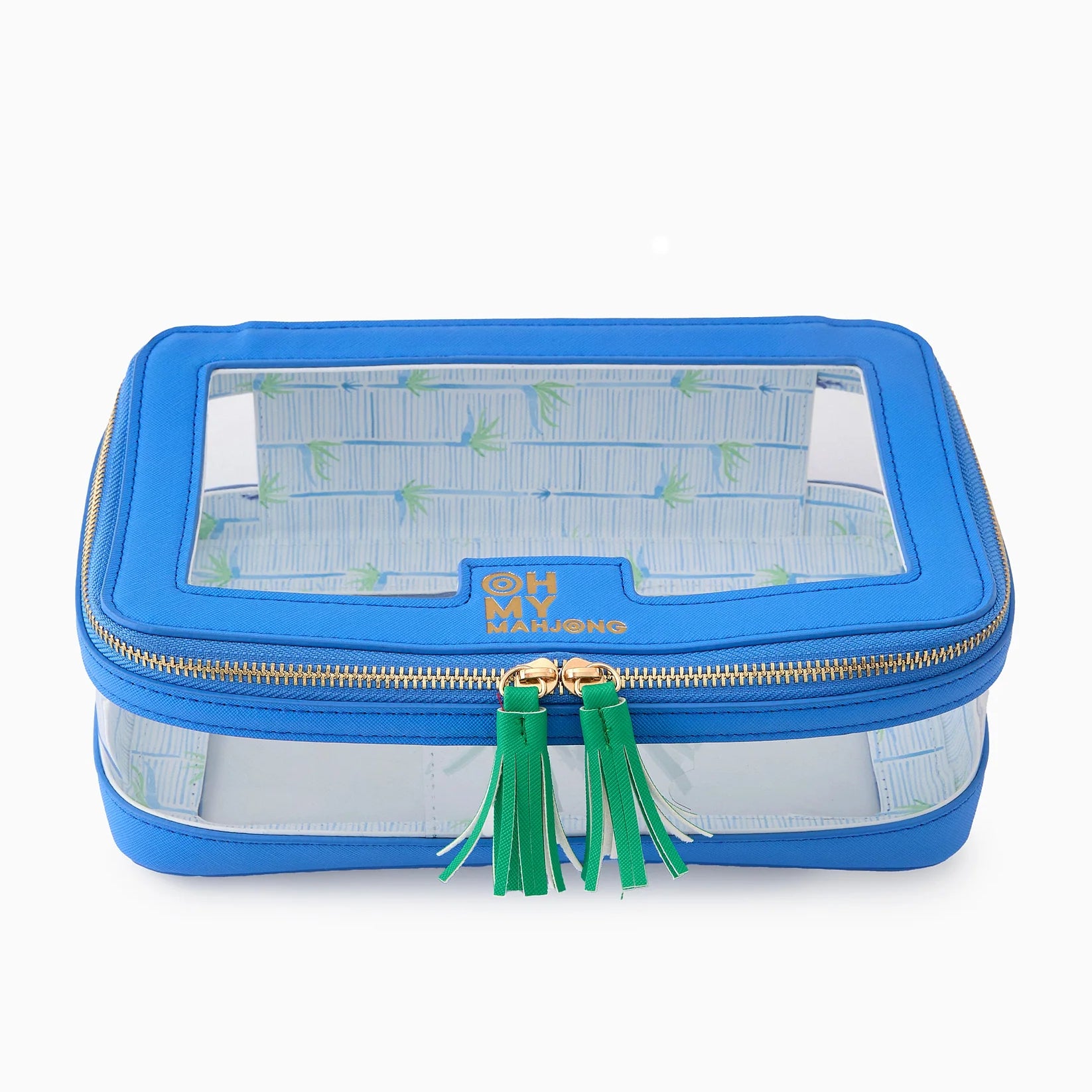 Blue Tile Storage Bag