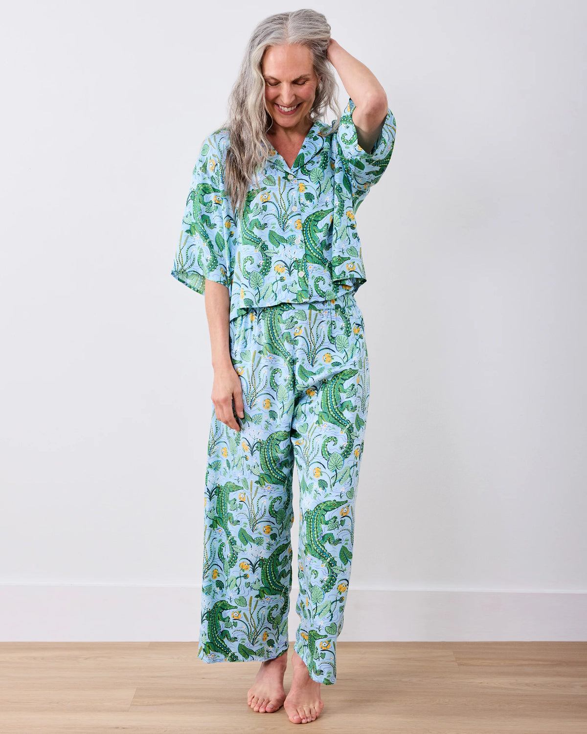 Eco Satin Sweet Dreams Set in Gator Grove