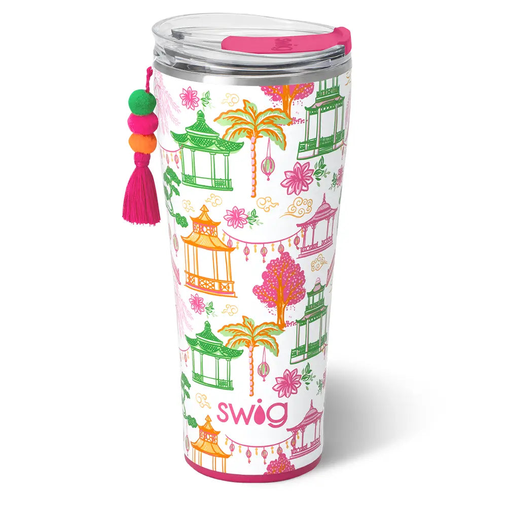 Pagoda Paradise Tumbler (32oz)