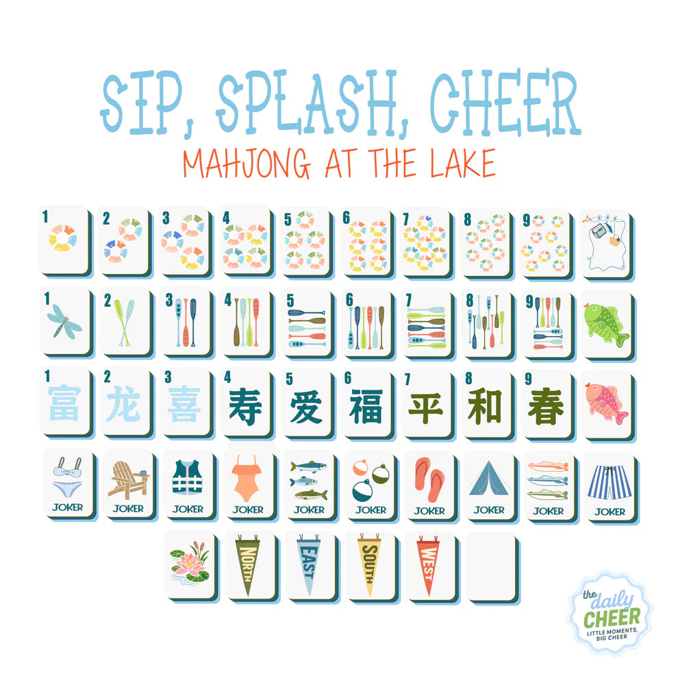 Sip, Splash, Cheer Tiles