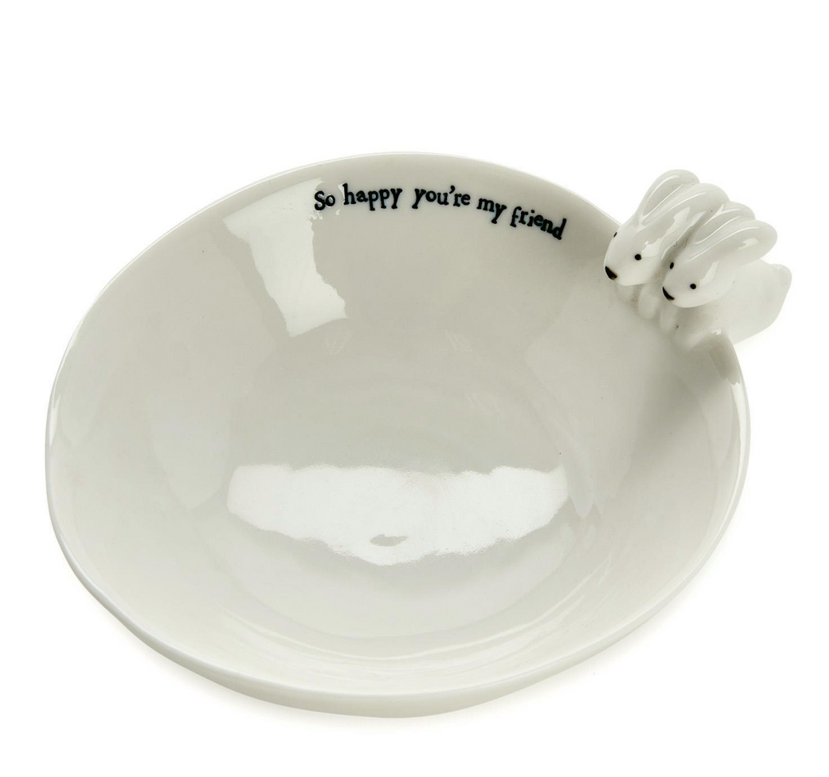 Friendly Animals Decorative Trinket Bowls in Gift Box