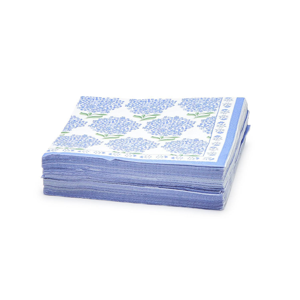 Hydrangea 3-Ply Paper Cocktail Napkin (includes 30 napkins)