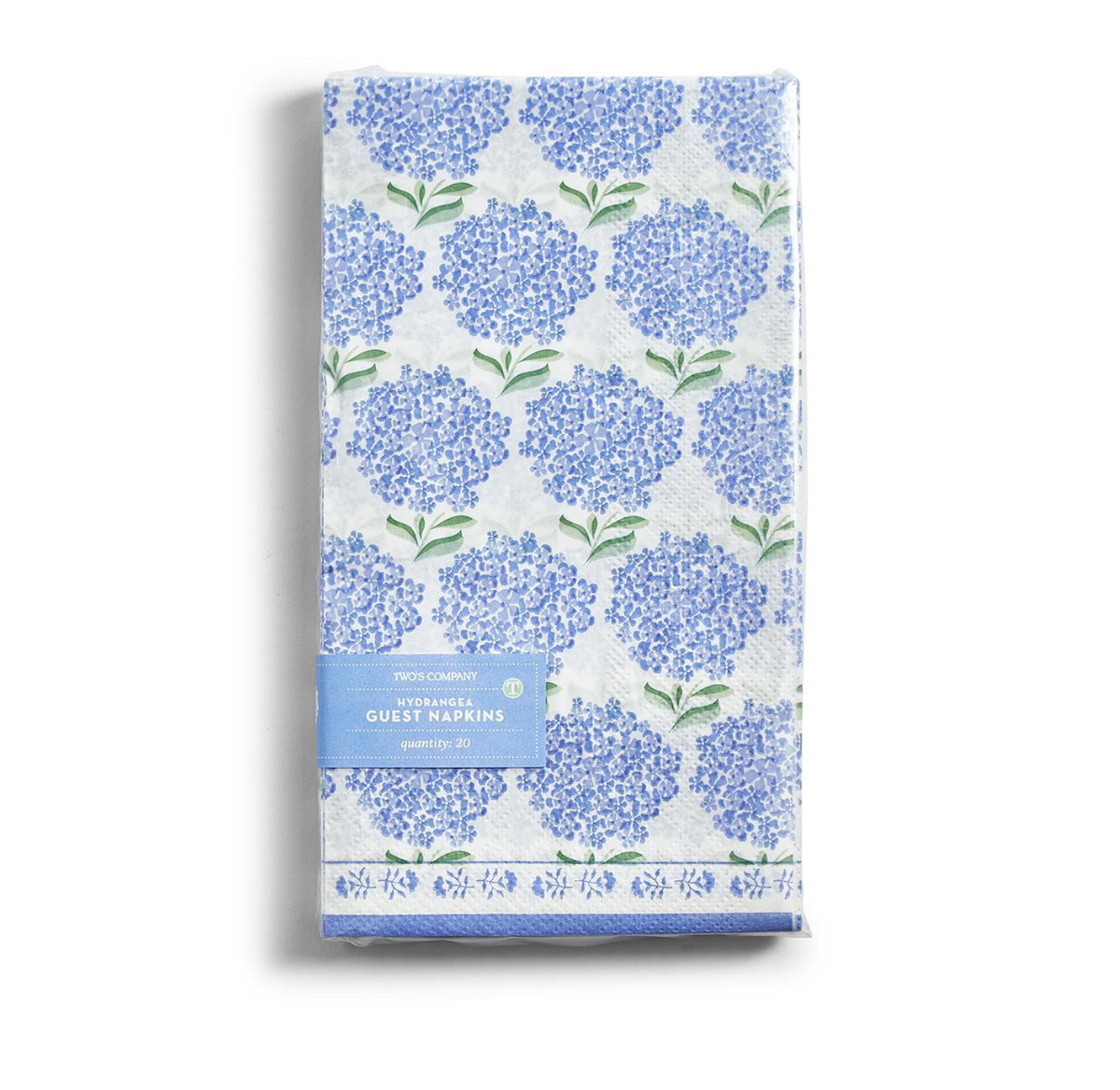 Hydrangea 3-Ply Paper Dinner Napkin / Guest Towel (includes 30 napkins)