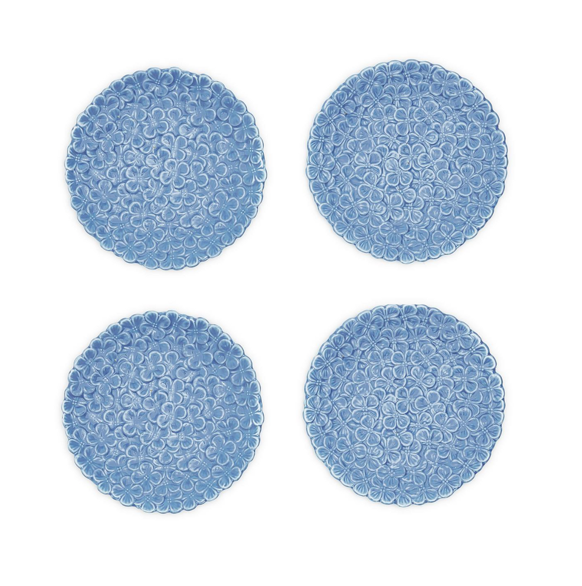 Set of 4 Hydrangea Tidbit Dishes