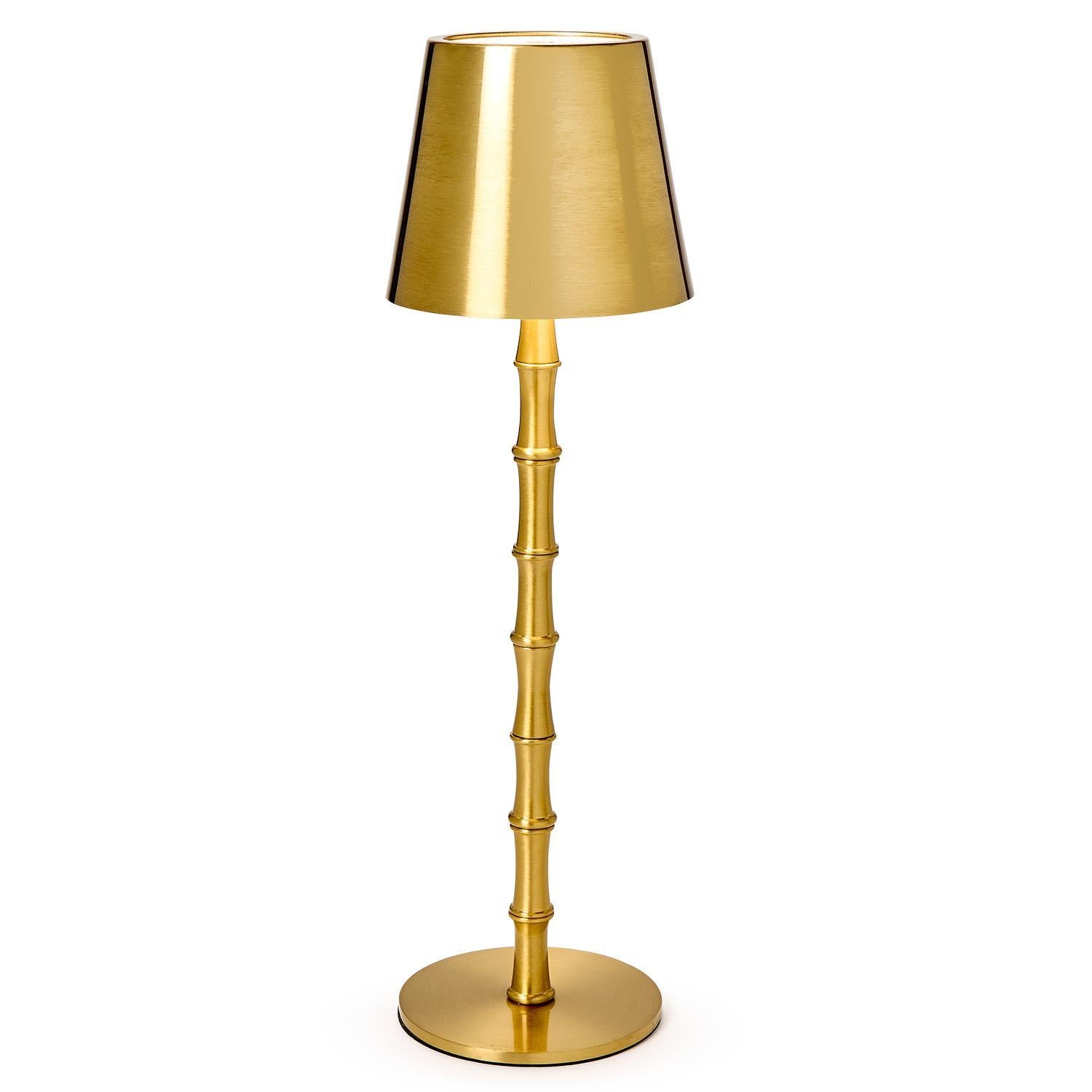 LED Portable Cordless  Bamboo Table Lamp in Gift Box