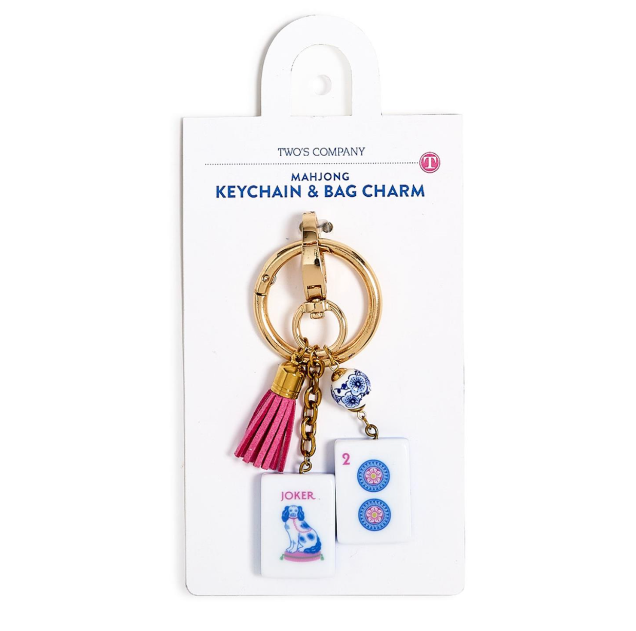 Pagoda Party Mahjong Bag Charms