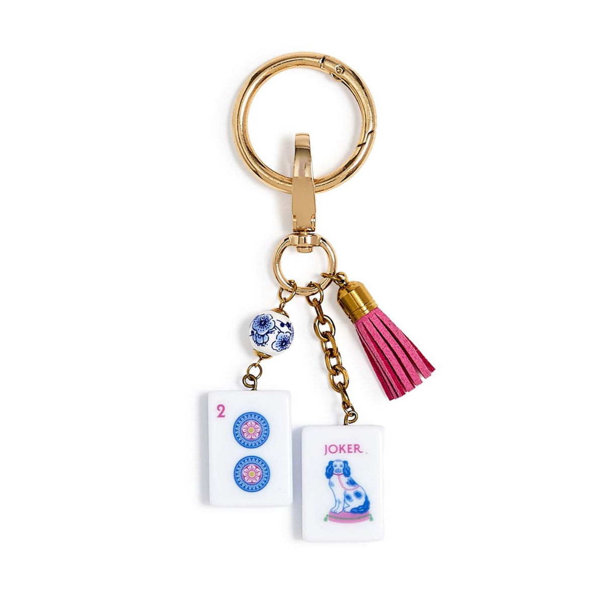 Pagoda Party Mahjong Bag Charms