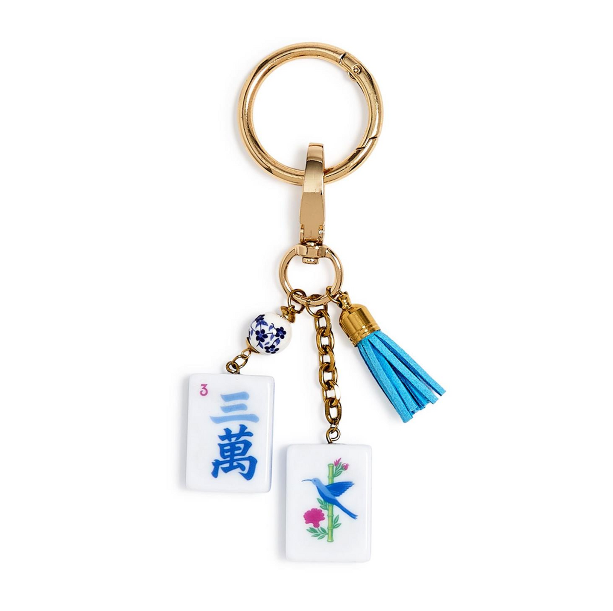 Pagoda Party Mahjong Bag Charms