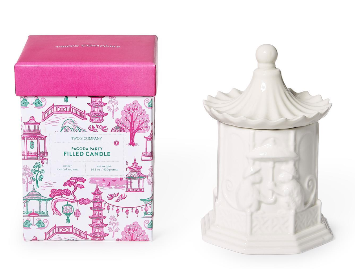 Pagoda Scented Candle in Gift Box