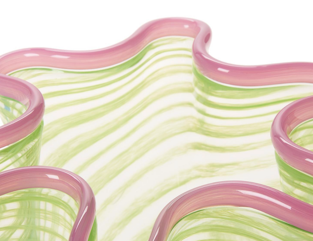 Rialto, Set of 2 Swirl Flare Vase