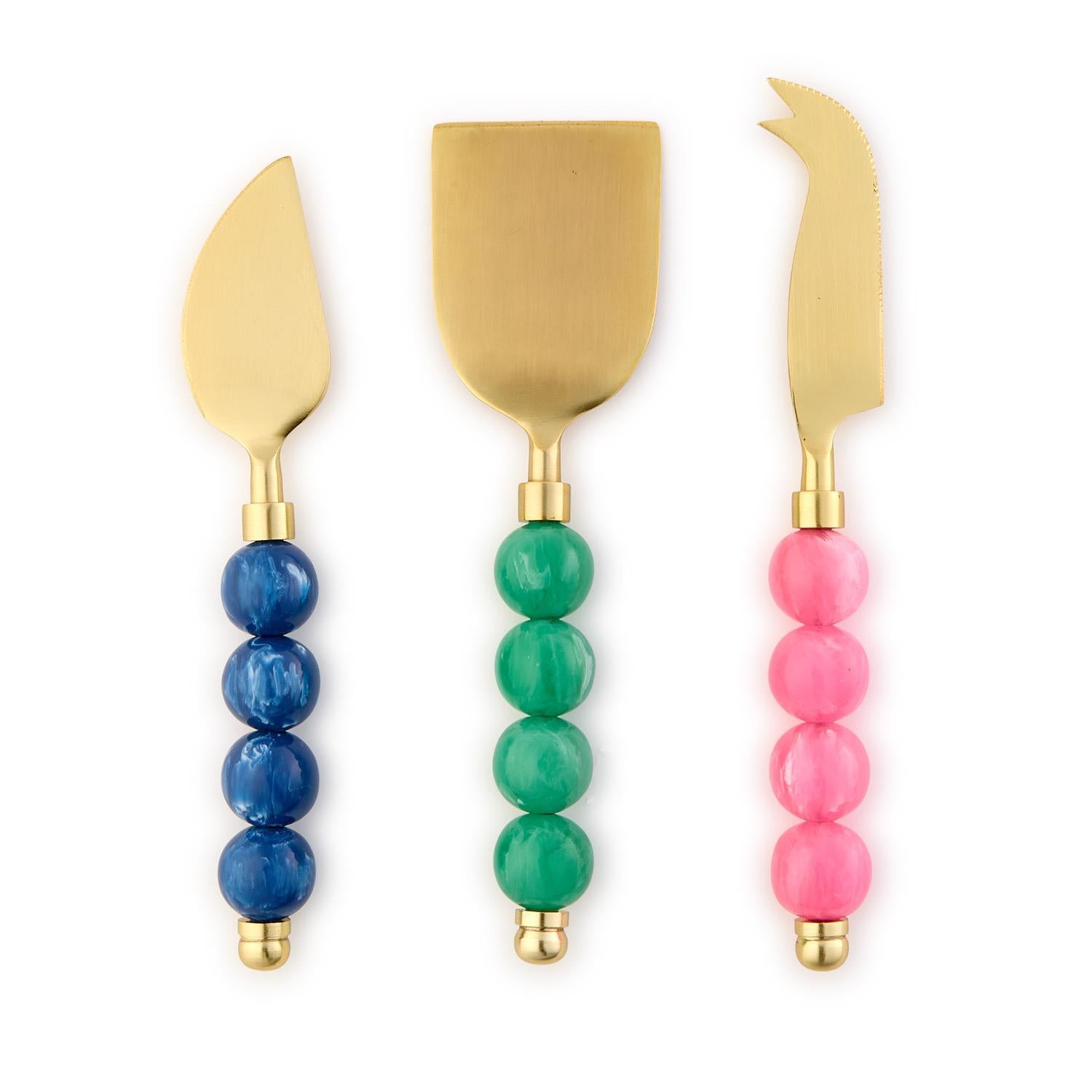 Color Pop Set of 3 Cheese Knives in Gift Box