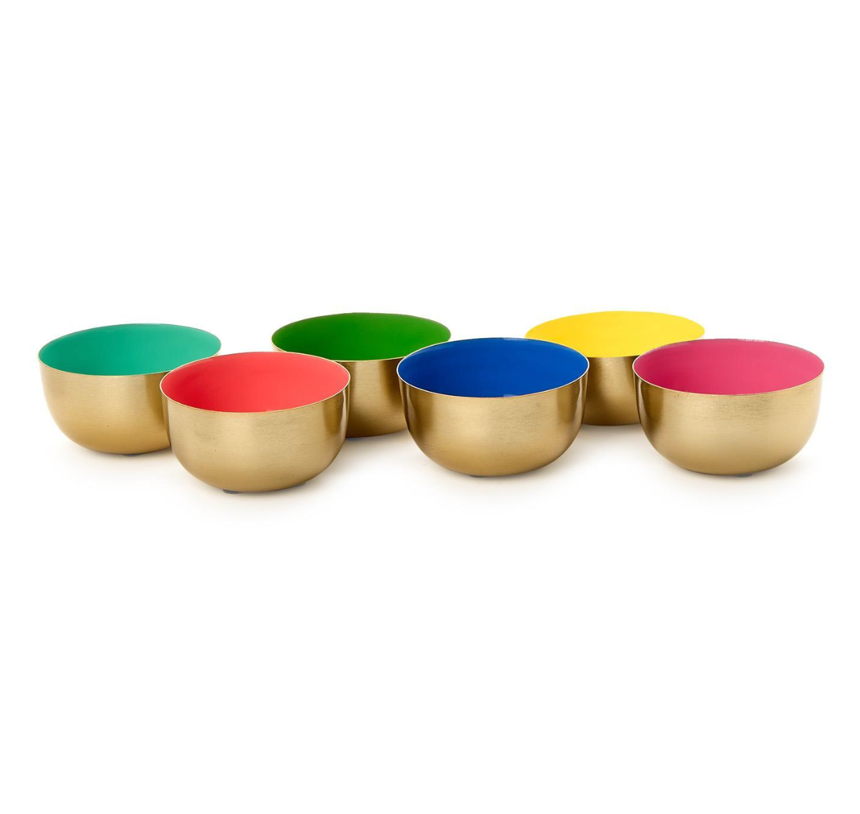 Small Metal Bowl with Enamel